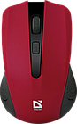 Миша Defender Accura MM-935 Wireless Red (52937)