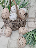 Яйці для великоднього декору h-7 см, фото 5