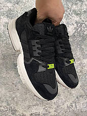 Чоловічі кросівки Adidas Zx Torsion Core Black White EE4805, фото 3