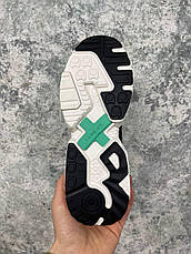 Чоловічі кросівки Adidas Zx Torsion Core Black White EE4805, фото 4