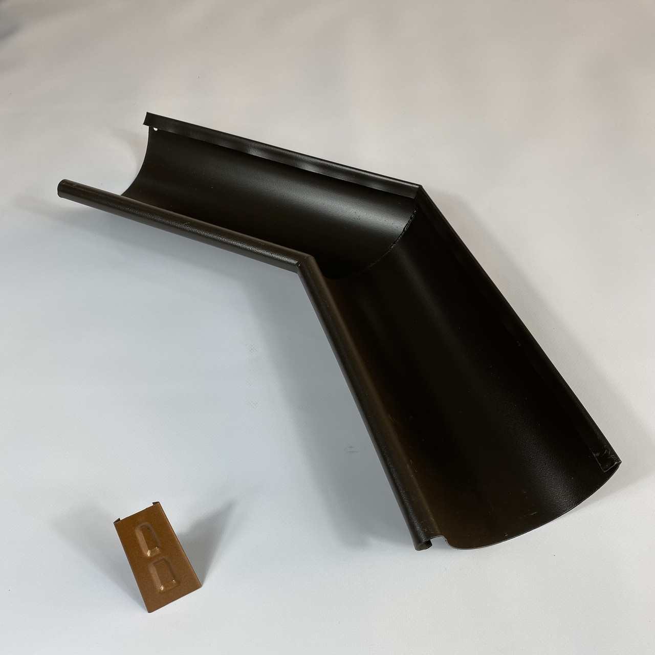 Кут ринви внутрішній 135º Stream 125 мм RAL 8003 Мідний металік, фото 1