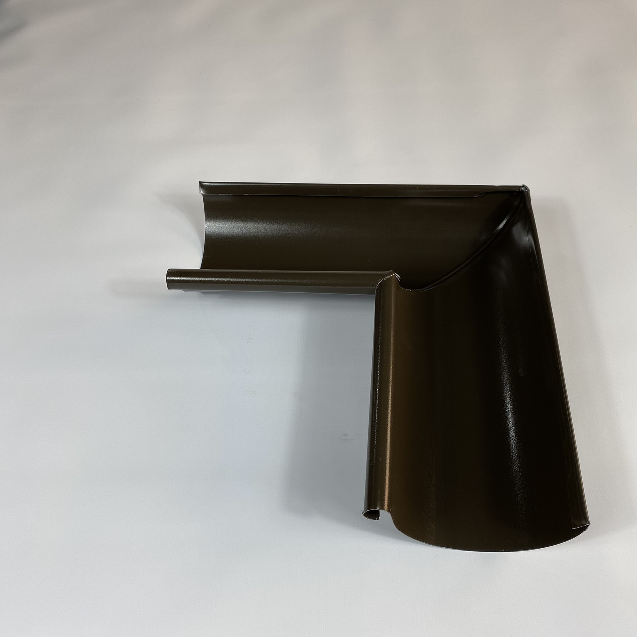 Кут ринви внутрішній 90º Stream 125 мм RAL 8019 Темно-коричневий Сіро-коричневий