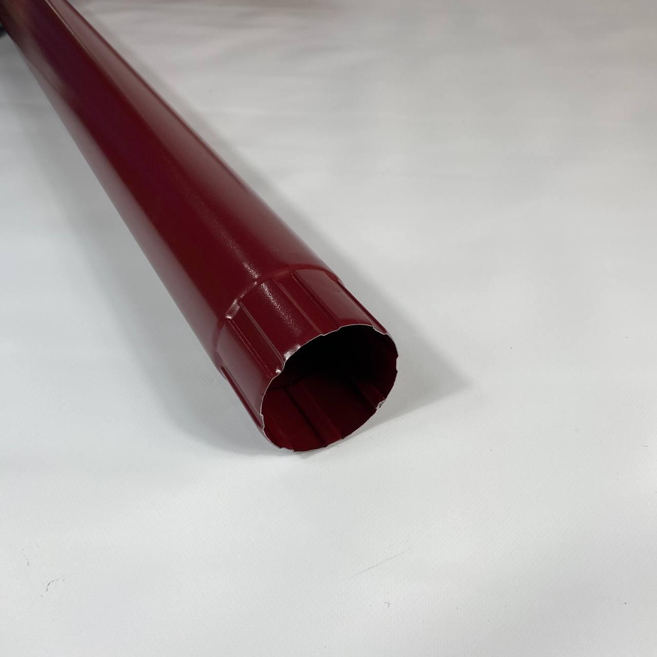 Труба водостічна Ø90 1м/п Stream 90 мм RAL 3005 Винно-червоний темна-вишня