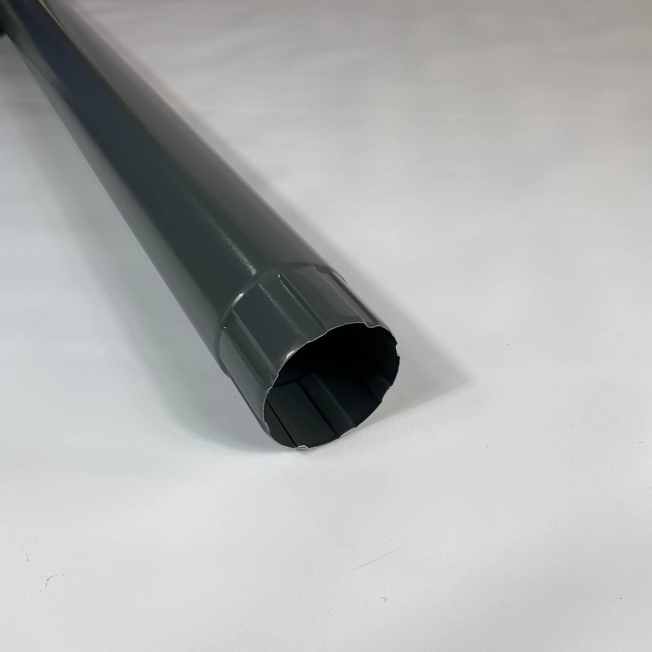 Труба водостічна Ø90  3м/п Stream 90 мм RAL 7024 Графітовий сірий графіт