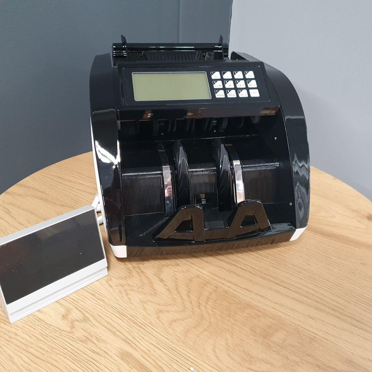 Машинка для подсчета денег bill counter, Детектор валют и счетчик банкнот AL-6100 Универсальная счетная машинк - фото 2 - id-p1752719934