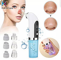 Вакуумный очиститель пор для лица - Haili Care вакуум-пузырьковый аппарат чистки кожи лица от черных точек
