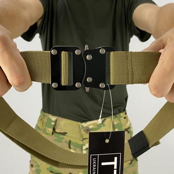 Ремінь тактичний поясний Кобра койот (LE2519), фото 1