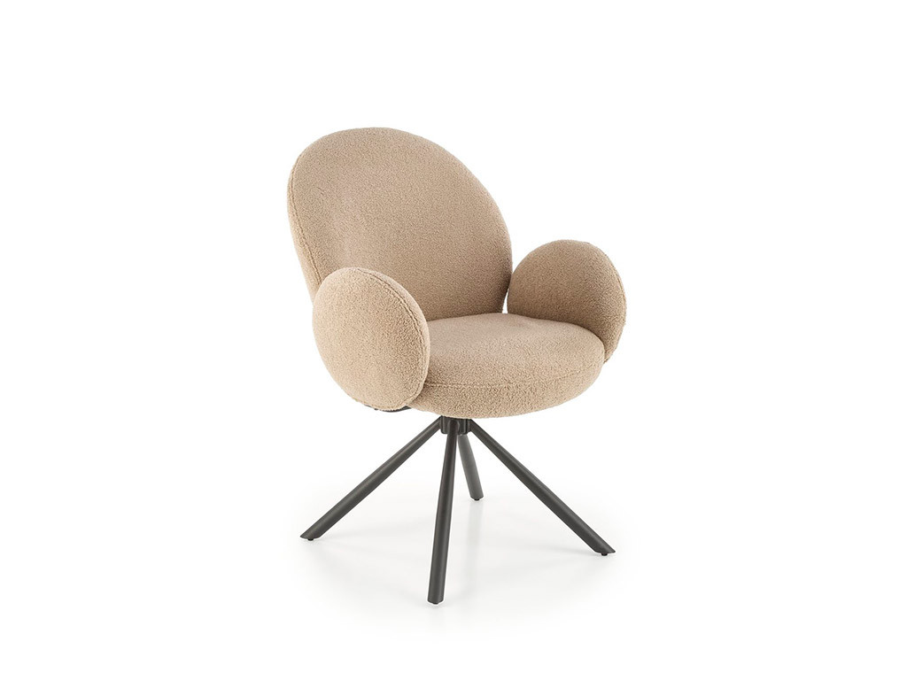 Стілець поворотний K498 беж, сірий, фото 1