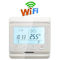Wifi термостат для газового и электрического котла с LCD дисплеем Minco HeatMK60L вайфай терморегулятор котлов