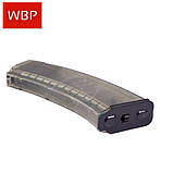 Магазин 5.45х39 на 30 набоїв пластиковий прозорий WBP для АК74/АКС74/АКСУ (Польща), фото 3