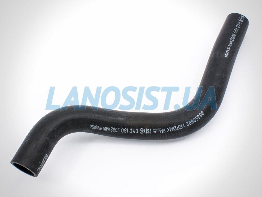 Патрубок радіатора Ланос Parts Mall (нижній) PXNLC009