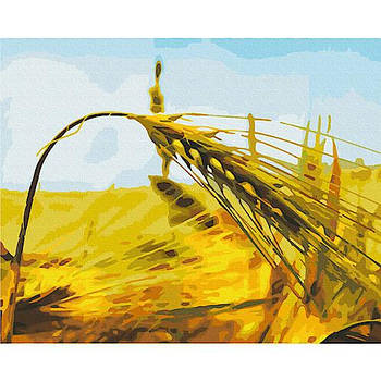 Картина за номерами: Житній колос 40*50 BS6633