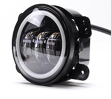 Протитуманні фари LED універсальна 4 дюйми+дхо глазки 100 мм