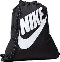 Сумка-мешок Nike NK HERITAGE DRAWSTRING черная DC4245-010