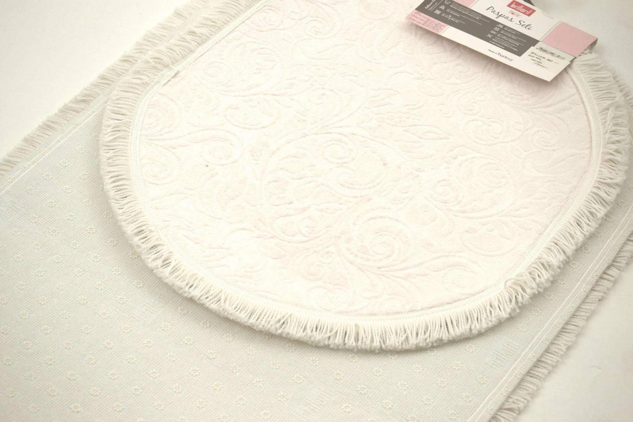 Килим 50х60,60х100 молочний Brillant 19084, фото 1