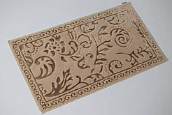 Килим 70х130 золотистий Cotton Life 21699