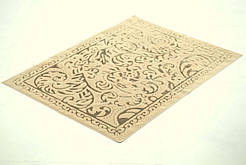 Килим 140х200 золотистий Cotton Life 21711