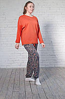 Пижама женская S-36 оранжевый Relax Mode 20102