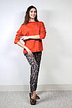 Піжама жіноча S-36 помаранчевий Relax Mode 20102, фото 2