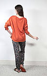 Піжама жіноча S-36 помаранчевий Relax Mode 20102, фото 3