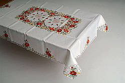 Скатертина 160х220 білий TD Seul 10414