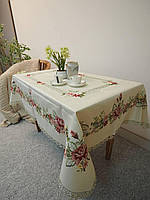 Скатертина на кухонний стіл ніжність весни 170*130 RMN