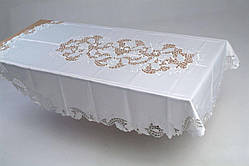 Скатертина 160х220 білий TD Seul 10416