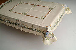 Скатертина 160х220 бежевий TD Seul 10419