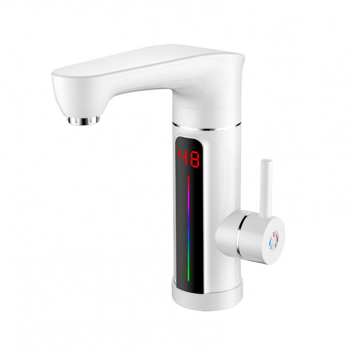 Проточний електричний водонагрівач з екраном Heating Faucet HaoHaiyo FT-004 Нижнє під'єднання 3000 Вт