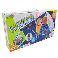 Баскетбольне кільце на стійці «Basketball Play Set» м'яч насос регульована висота 109-145 см (MR 0604), фото 10