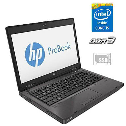 Ноутбук HP ProBook 6470b/ 14" (1366x768)/ Core i5-3210M/ 4 GB RAM/ 120 GB SSD/ HD 4000, фото 1
