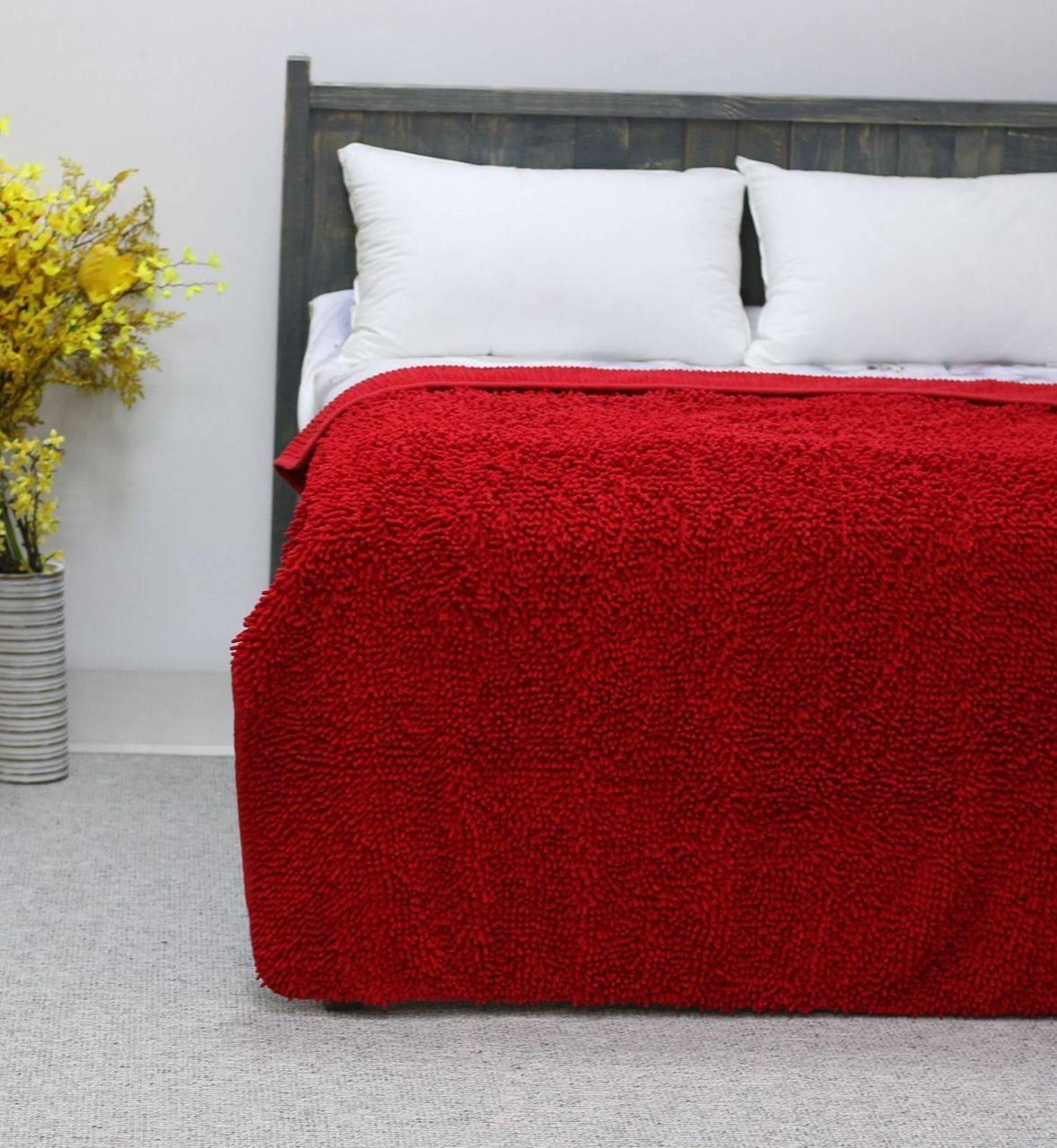 Покривало 130*200 червоний Attila home 22004