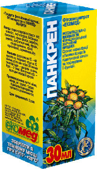 Фітоконцентрат Панкрен 30мл, фото 1