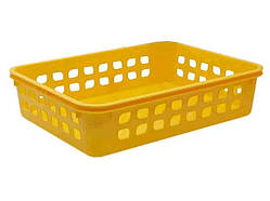 Кошик пл. No2 255*190*60 мм 272 03 джовт ТМ LAMELA