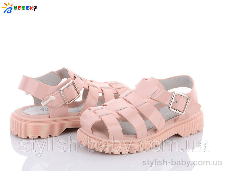 Дитяче літнє взуття гуртом. Дитячі босоніжки 2023 бренда Kellaifeng — Bessky для дівчаток (рр. з 27 по 32)