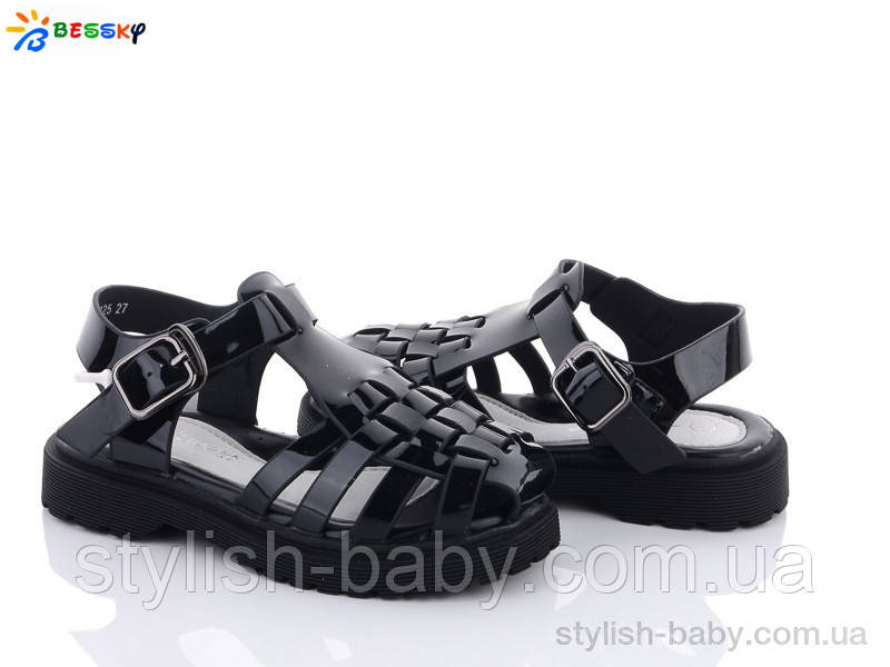Дитяче літнє взуття гуртом. Дитячі босоніжки 2023 бренда Kellaifeng — Bessky для дівчаток (рр. з 27 по 32)