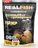 Прикормка RealFish гейзер кукуруза карамель 900 г