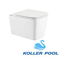 Koller Pool KVADRO унітаз підвісний з сидінням Soft-close (KR-0530-RW)