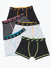 Труси боксери для хлопчика Matalan набір 5шт, 2-3р (92-98см)