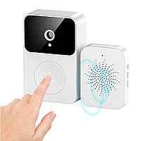 Беспроводной дверной видеозвонок с камерой и WIFI Doorbell X9 / Аккумуляторный домофон