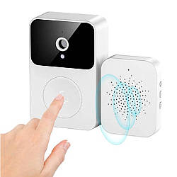 Бездротовий дверний відеодзвінок з камерою та WIFI Doorbell X9 / Акумуляторний домофон
