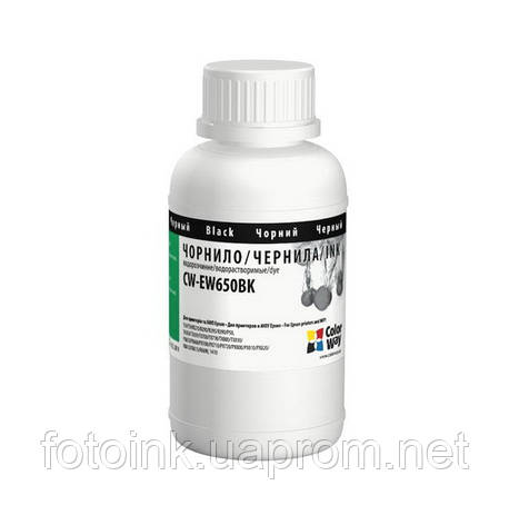 Чорнила для Epson ColorWay CW-EW650, black, 200 ml, фото 1