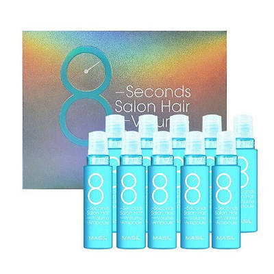 Філер для об'єму та гладкості волосся Masil Blue 8 Seconds Salon Hair Volume 1 ампула 15 мл