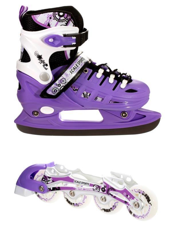 Ролики-кільки Scale Sport Violet (2в1) розмір 29-33