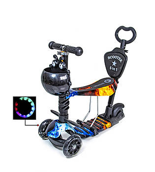 Самокат Scooter 5in1 Fire and Ice