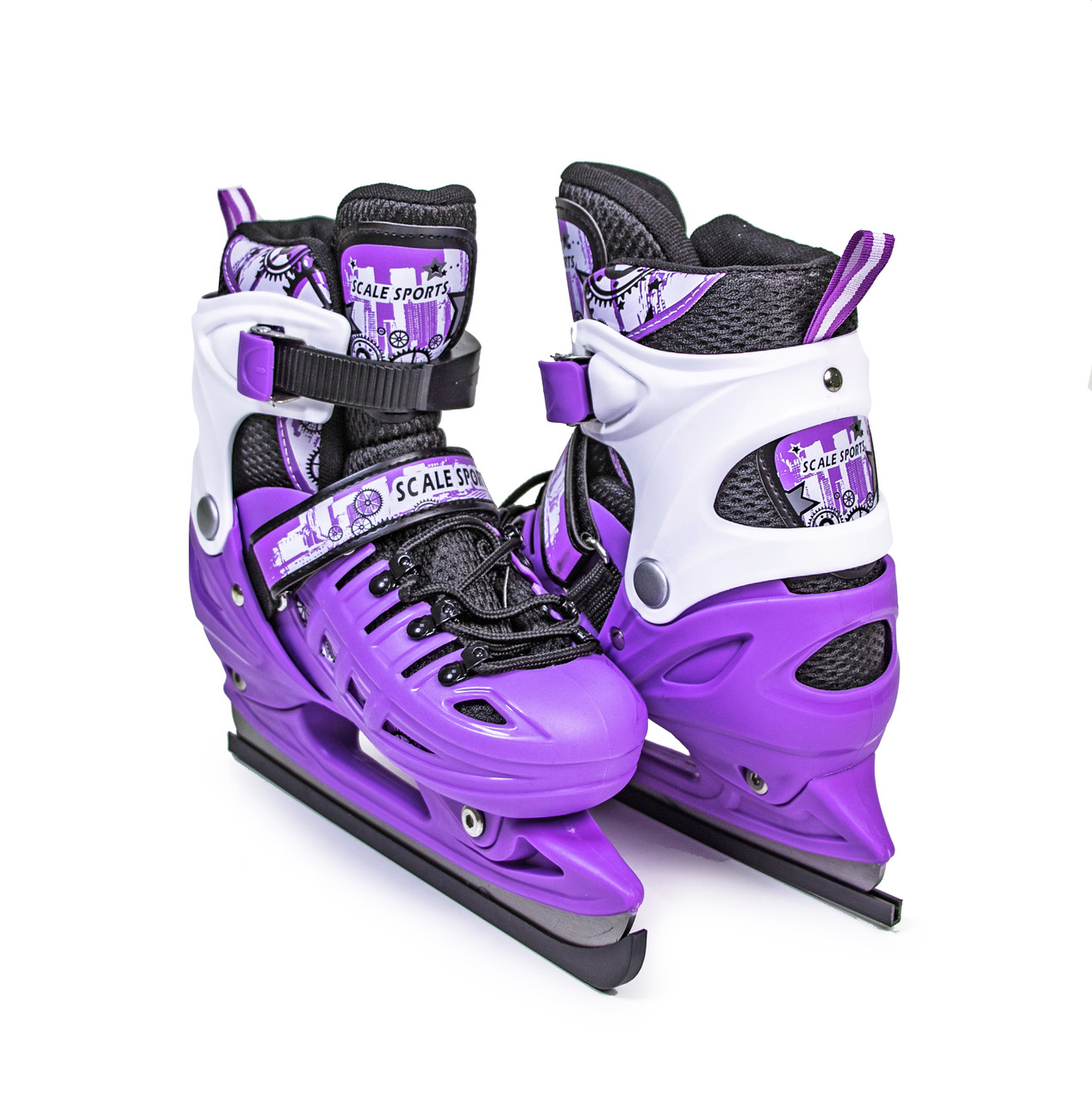 Ковзани розсувні Scale Sport. Violet р. 38-41