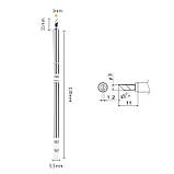 Жало T12-KU для паяльної станції Hakko T12 (006585), фото 2