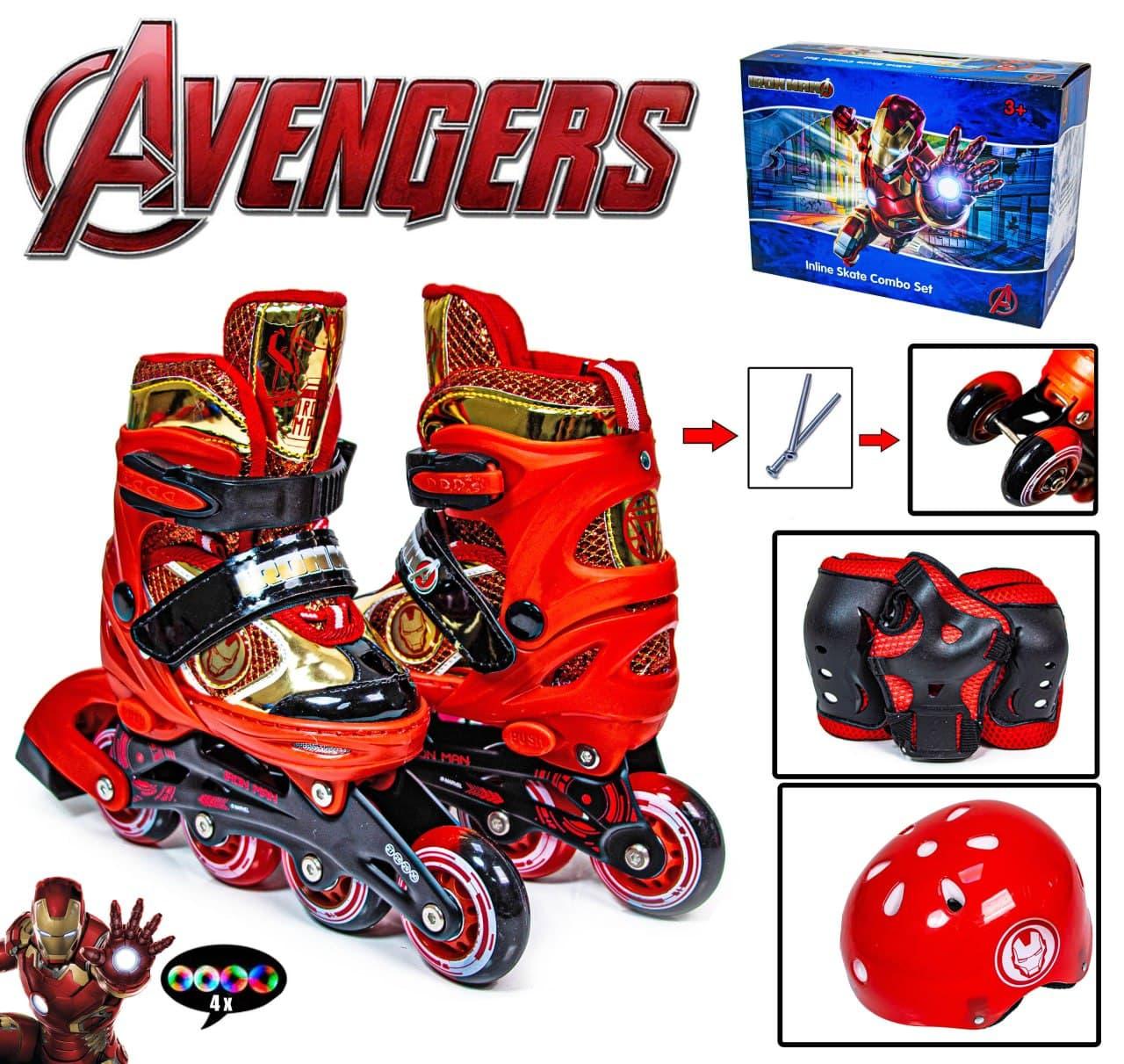 Набір Роликів Marvel Iron Man 27-30