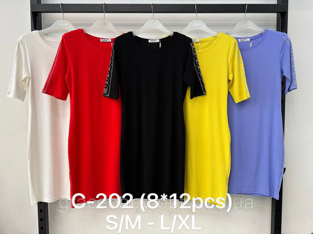 Сукня жіноча оптом, S/M-L/XL рр., № C-202