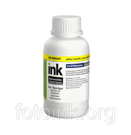 Чорнила для Epson ColorWay CW-EW650, yellow, 200 ml, фото 1